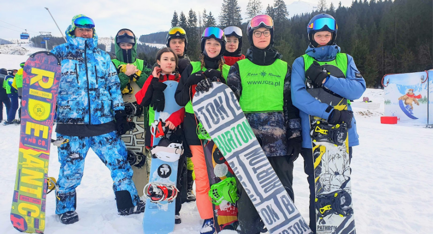 Co zabrać na obóz snowboardowy - wyposażenie uczestnika